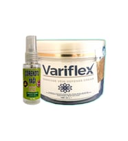 Variflex Varicose Vein Defense Cream 100 ml Varis Giderici Krem + 30 ml Çörek Otu Ağrı Kesici Yağ