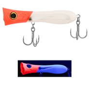 Fujin Big Mama 12cm 31gr Popper Maket Balık 273 UV Crystaly Redhead