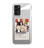 Oppo A16 / A55 Uyumlu Tokyo Revengers Poster Tasarımlı Şeffaf Telefon Kılıfı