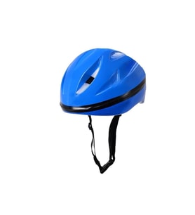 Çocuk Kask Bisiklet Scooter Kaykay Paten Koruyucu Kask (Mavi)