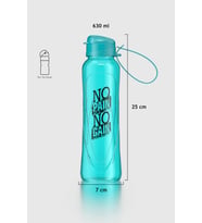 Renga Sky Çıkarılabilir Taşıma Askılı Desenli 630 ml Matara 912062 Fuşya (Turkuaz)