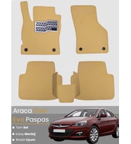 OPEL ASTRA J SEDAN (2012-2018) Uyumlu EVA Paspas Tam Set–Araca Özel,Kolay Montaj