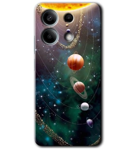 Poco X6 Kılıf HD Desen Baskılı Kılıf - Cosmos