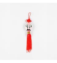 Feng Shui Düğüm Maske Pembe Çin Şans Duvar Süsü (Karışık)