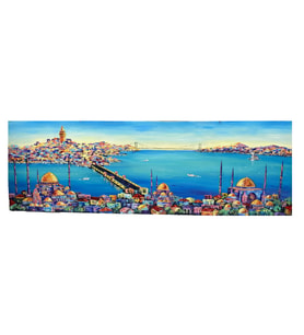 Orijinal Kanvas Tablo Eminönü80x240