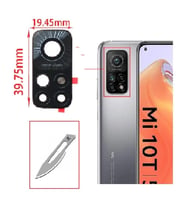 Tkgz Xiaomi Mİ 10T PRO Arka Kamera CAM Lensi + Bistüri Ucu
