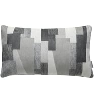Alba Bond Kırlent Siyah Gri 30 x 50 cm