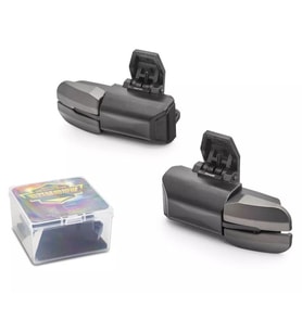 HADRON HDX3586 Altı Parmak Metal Mobil Oyun Kontrol Butonu L1 R1 L2 R2 - Siyah