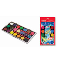Faber Castell Büyük Boy Suluboya 21 Renk 190021