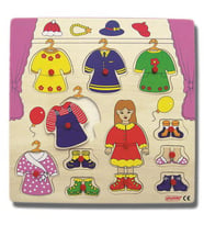 GİYSİ DEĞİŞTİRME PUZZLE (30x30 cm)