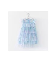 Petityu Tutu Elsa Rengi Lilamsi Mavi Tutu Doğumgünü Elbisesi