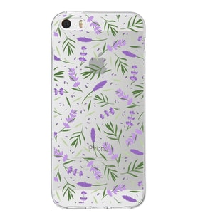 PrintiFy Apple  iPhone 5S ile Uyumlu 1mm Slim Fit Water Color 3 Baskılı Şeffaf  Kılıf