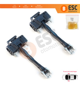 Volvo S80 XC70 S60 MK2 V70 MK3 XC60 V60 MK1 31298466 İçin 2 EA Ön Sağ ve Sol Kapı Gergi Yayı