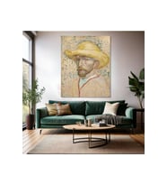 Van Gogh Kanvas Tablo Kanvas Duvar Tablosu Empresyonizm Tablo Oto Portre