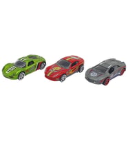 3'lü Araba Yarış Seti - Die Cast - DS045