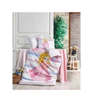 TAÇ KRİSTAL PRİNCESS BAMBU ÖRGÜ BEBEK SETİ (Çok Renkli)