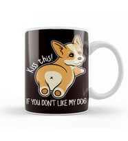 Funny Dog Owner Pets Lover Puppy Fans Animal Rescue Welfare Kupa Bardak Porselen