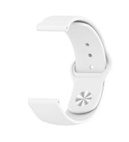 Xiaomi Redmi Watch 5 Active / Redmi Watch 5 Lite Uyumlu Kordon Suya Dayanıklı Esnek ve Hafif Silikon (Beyaz)
