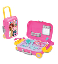 Barbie Güzellik Set Bavulum - Güzellik Setleri - Kuaför Oyuncak Seti - Makyaj Seti