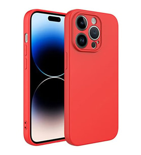 Coverzone Apple iPhone 14 Pro Max ?le Uyumlu K?l?f Z-Mara Lansman Vieri Tam Koruma Arka Kapak Kamera Koruma �?k?nt?l? P�r�zs�z Y�zey K?rm?z?