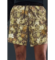 Nike Men's Dri-FIT 7" Brief-Lined Printed Running Yaprak Desenli Koşu Antreman Şort Yeşil