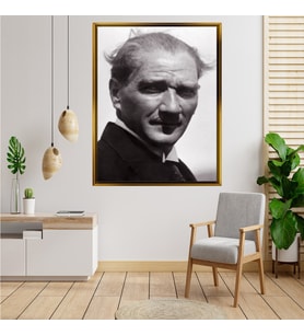 ÇERÇEVELİ ATATÜRK TABLO S72