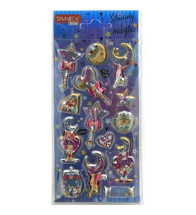 TANEX KIDS TNX-26052 DEKORATİF ETİKETLER - SHINING MAGIC PUFFY STICKER