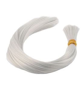 Açık Gri Renkli Sentetik Boğum Saç - 1Kg