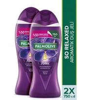 Palmolive So Relaxed Aromatik Duş Jeli 750 ml x 2 Lavanta ve Ylang Ylang ile Rahatlatıcı Koku