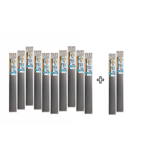 NORTH PLAS PLASTİK KAYNAK ELEKTROT- PP DAR SİYAH 10+2 PAKET