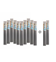 NORTH PLAS PLASTİK KAYNAK ELEKTROT- PP DAR SİYAH 10+2 PAKET