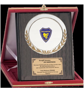 ODAK KUPA - Ahşap Plaketler - PL-015 B - 18x24 cm