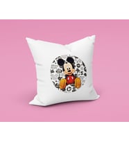 Mickey Mouse Sevgili Çift Tasarımlı Yastık