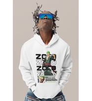 Roronoa Zoro Baskılı Unisex Oversize One Piece Anime Karakter Hoodie