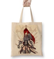 Erza Scarlet Fairy Tail Anime Battle Ready Bez Çanta Uzun Saplı