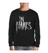 In Flames - Logo Siyah Çocuk Sweatshirt