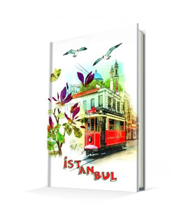 DEFFTER FANTASTIC İSTANBUL / BEYOĞLU 14x20 SERT KAPAK 96 YP. ÇİZGİSİZ DEFTER