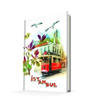 DEFFTER FANTASTIC İSTANBUL / BEYOĞLU 14x20 SERT KAPAK 96 YP. ÇİZGİSİZ DEFTER