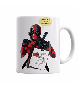 Deadpool Marvel Francis Kupa Bardak Porselen