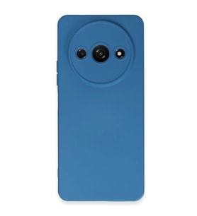 Xiaomi Redmi A3 4G Kılıf Nano içi Kadife Silikon - Mavi