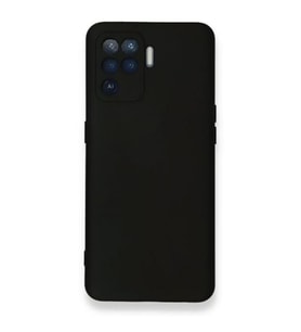 Coverzone Oppo Reno 5 Lite ?le Uyumlu K?l?f Z-Mara Lansman Vieri Tam Koruma Arka Kapak Kamera Koruma �?k?nt?l? P�r�zs�z Y�zey Siyah