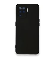 Coverzone Oppo Reno 5 Lite ?le Uyumlu K?l?f Z-Mara Lansman Vieri Tam Koruma Arka Kapak Kamera Koruma �?k?nt?l? P�r�zs�z Y�zey Siyah