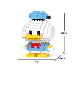 Donald Duck Bricks Figür Yapı Oyuncağı Yapım Seti