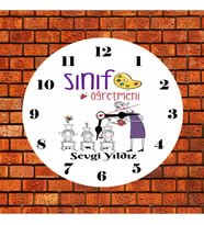 Sınıf Öğretmeni Kişiye Özel Saat