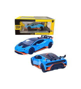 Lamborghini Huracan STO Metal Model Araba 1:24 Sesli Işıklı Açılır Kapılı