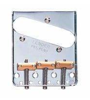 Fender Bridge Assembly 3-Saddle Tele Chrome