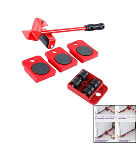Ev Tipi Kaldıraç Eşya Mobilya Taşıma Aparatı 5pcs Taşıma Kapasite:150kg
