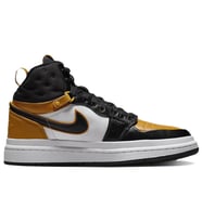 Nike Jordan Acclimate Sneaker Hakiki Deri Siyah Kahve Bilekli Jordan Spor Ayakkabı