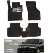 AUDİ A4 SEDAN (1994-2001) Uyumlu EVA Paspas Tam Set–Araca Özel,Su Geçirmez,Kolay Montaj
