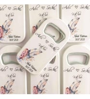 Şişe Açacak Magnet *Nişan - Kına - Nikah - Düğün* Hediyelikleri 30 Adet